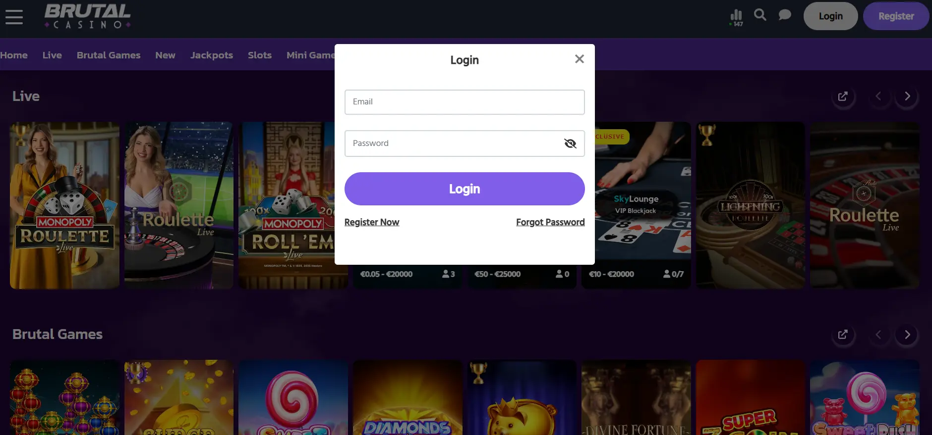 Brutal Nederland – Uw Gids voor het Officiële Online Casino 2026 image 2