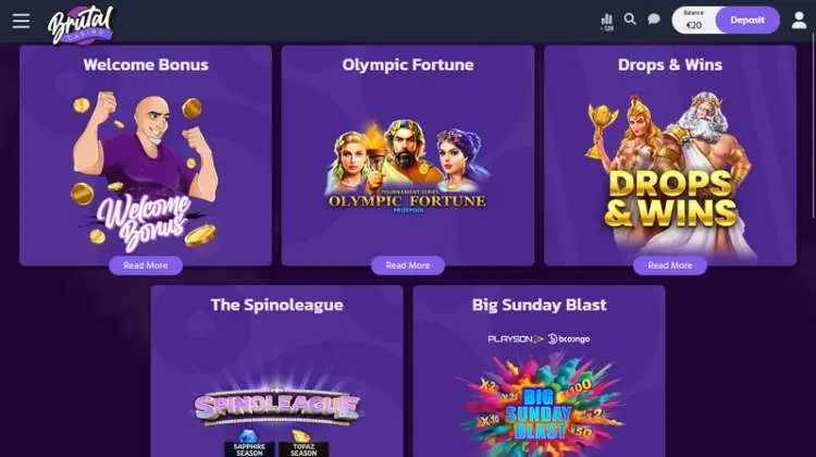 Brutal Nederland – Uw Gids voor het Officiële Online Casino 2026 image 3